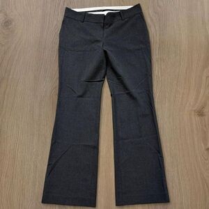 Ann Taylor Grey Mid Rise Trousers